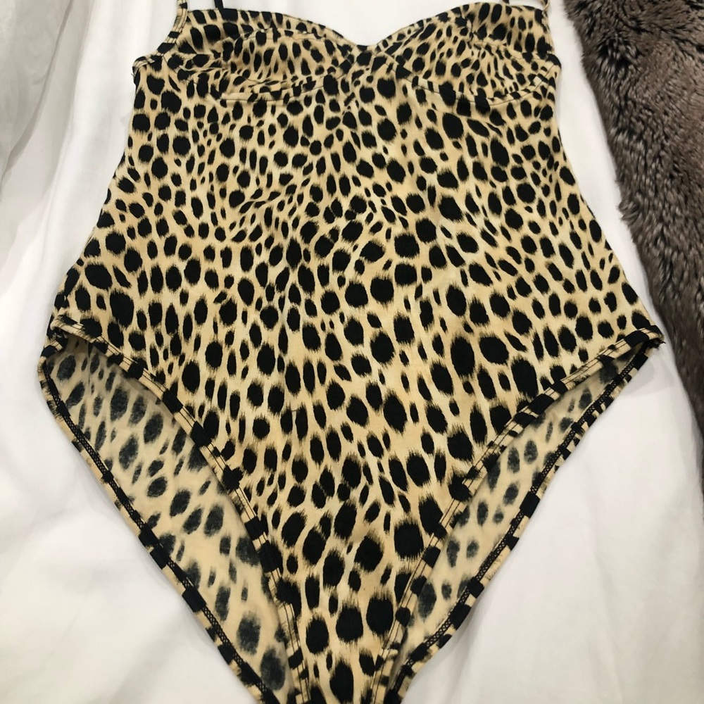 Princess Polly Cheetah Print Bodysuit